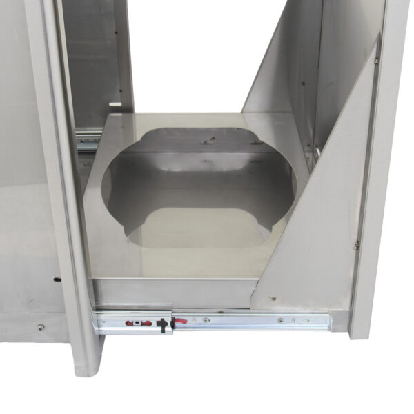 Blaze Stainless Steel Roll-Out Trash and Propane Tank Storage Drawer - BLZ-TRLP-DRW-H - Image 6