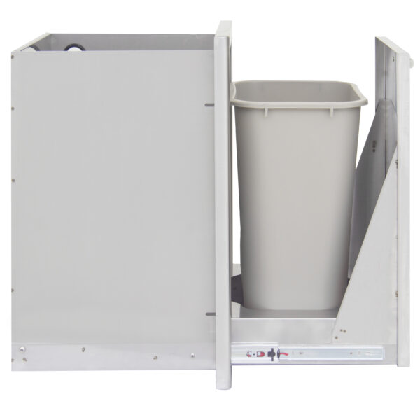 Blaze Stainless Steel Roll-Out Trash and Propane Tank Storage Drawer - BLZ-TRLP-DRW-H - Image 2