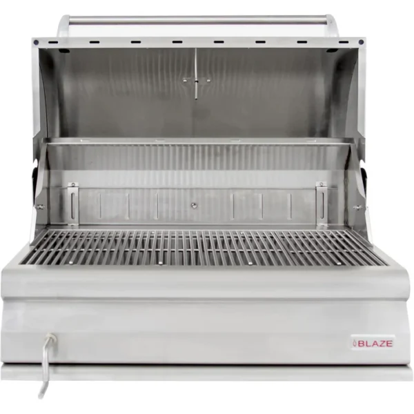 Blaze 32-Inch Stainless Steel Charcoal Grill w/ Adjustable Charcoal Tray - BLZ-4-CHAR-CART - Image 4