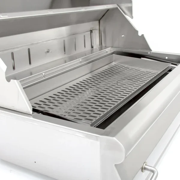 Blaze 32-Inch Stainless Steel Charcoal Grill w/ Adjustable Charcoal Tray - BLZ-4-CHAR-CART - Image 8