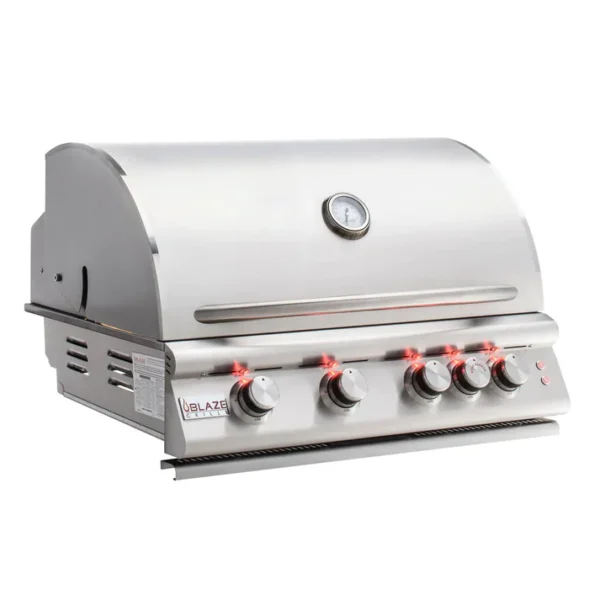 Blaze 32" Premium LTE Marine Grade Built-In Grill Head - 4 Burner - BLZ-4LTE2MG - Image 2