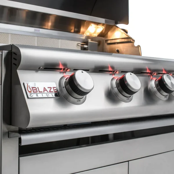 Blaze 40" Premium Built-In Grill Head - 5 Burner - BLZ-5LTE2 - Image 9
