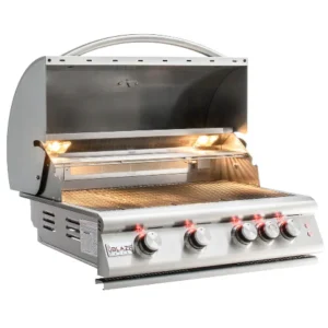 Blaze 32" Premium LTE Marine Grade Built-In Grill Head - 4 Burner - BLZ-4LTE2MG