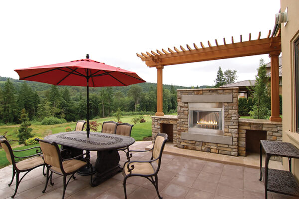 Carol Rose Coastal Collection 42" Ventless Outdoor Firebox (OP42FB2MF)