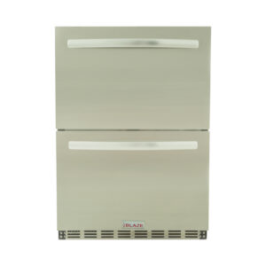 Blaze BLZ-SSRF-DBDR51 24-Inch Outdoor Double Drawer Refrigerator