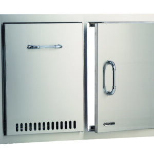 Bull Outdoor Components: The Door & Pull-Out Propane Drawer Combo (Model 65790)