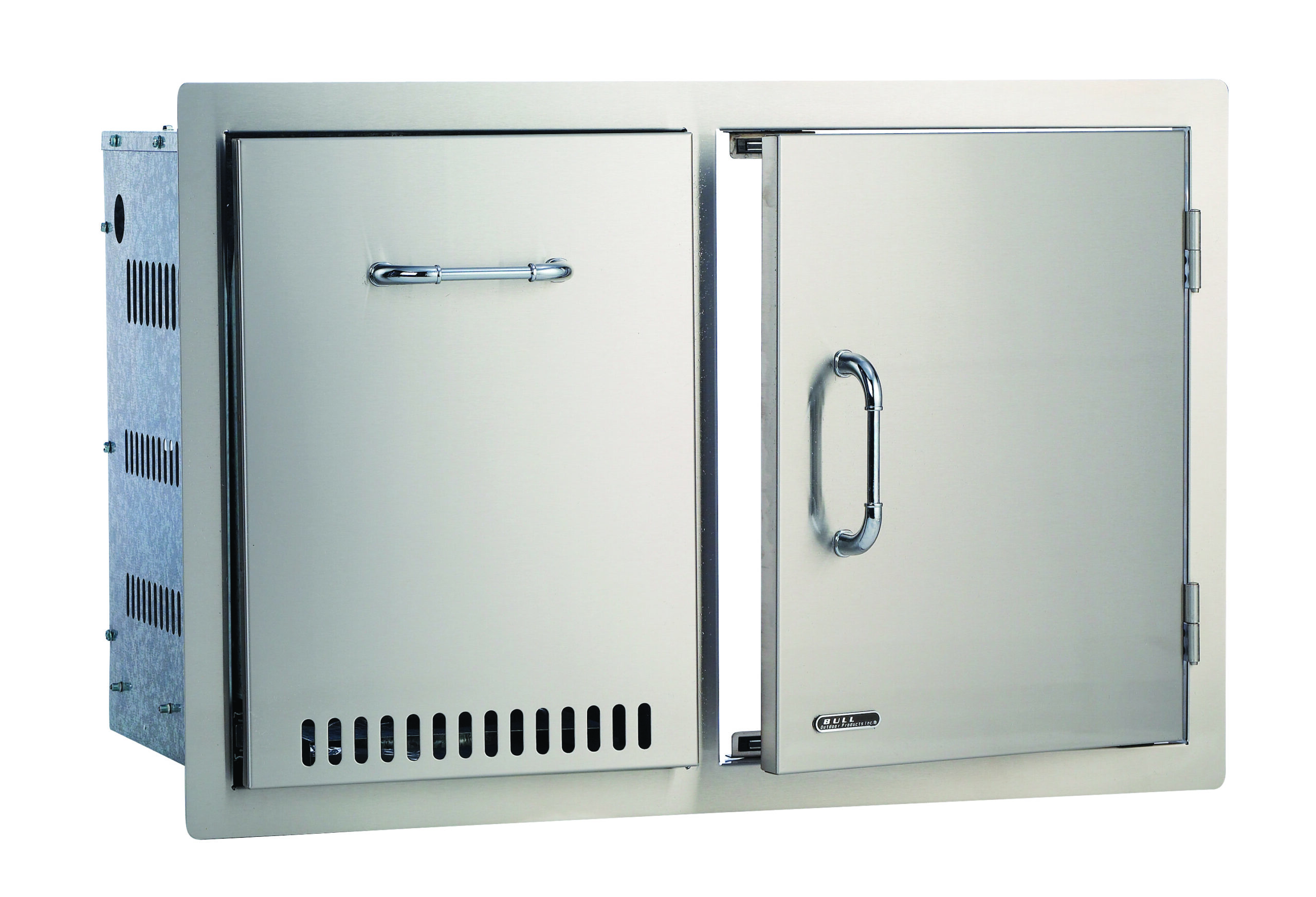 Bull Outdoor Components: The Door & Pull-Out Propane Drawer Combo (Model 65790)