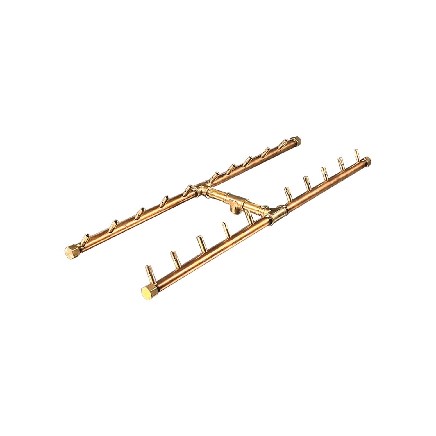 Warming Trends: 200k BTU H-Style CROSSFIRE™ Brass Burner (CFBH200)