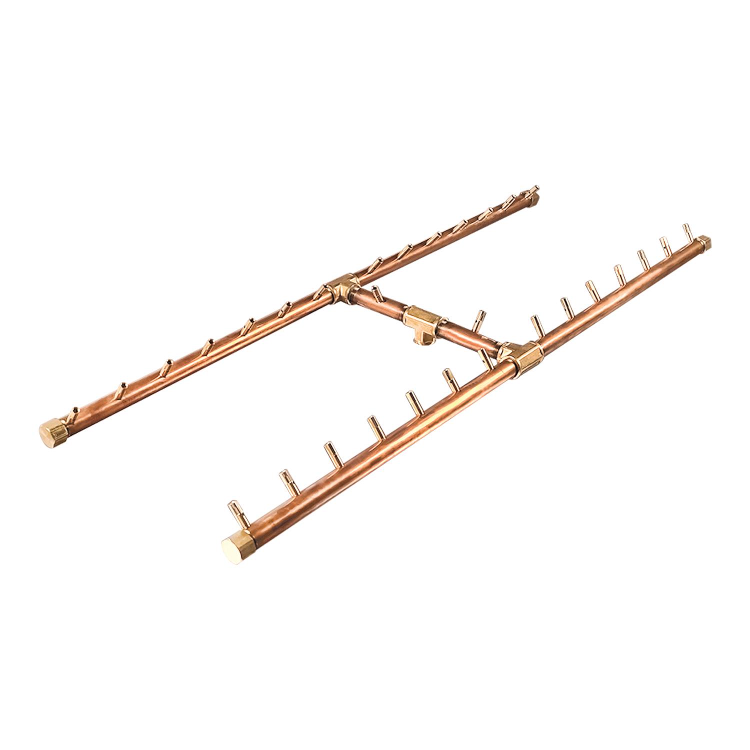 Warming Trends: 300k BTU H-Style CROSSFIRE™ Brass Burner (CFBH300)