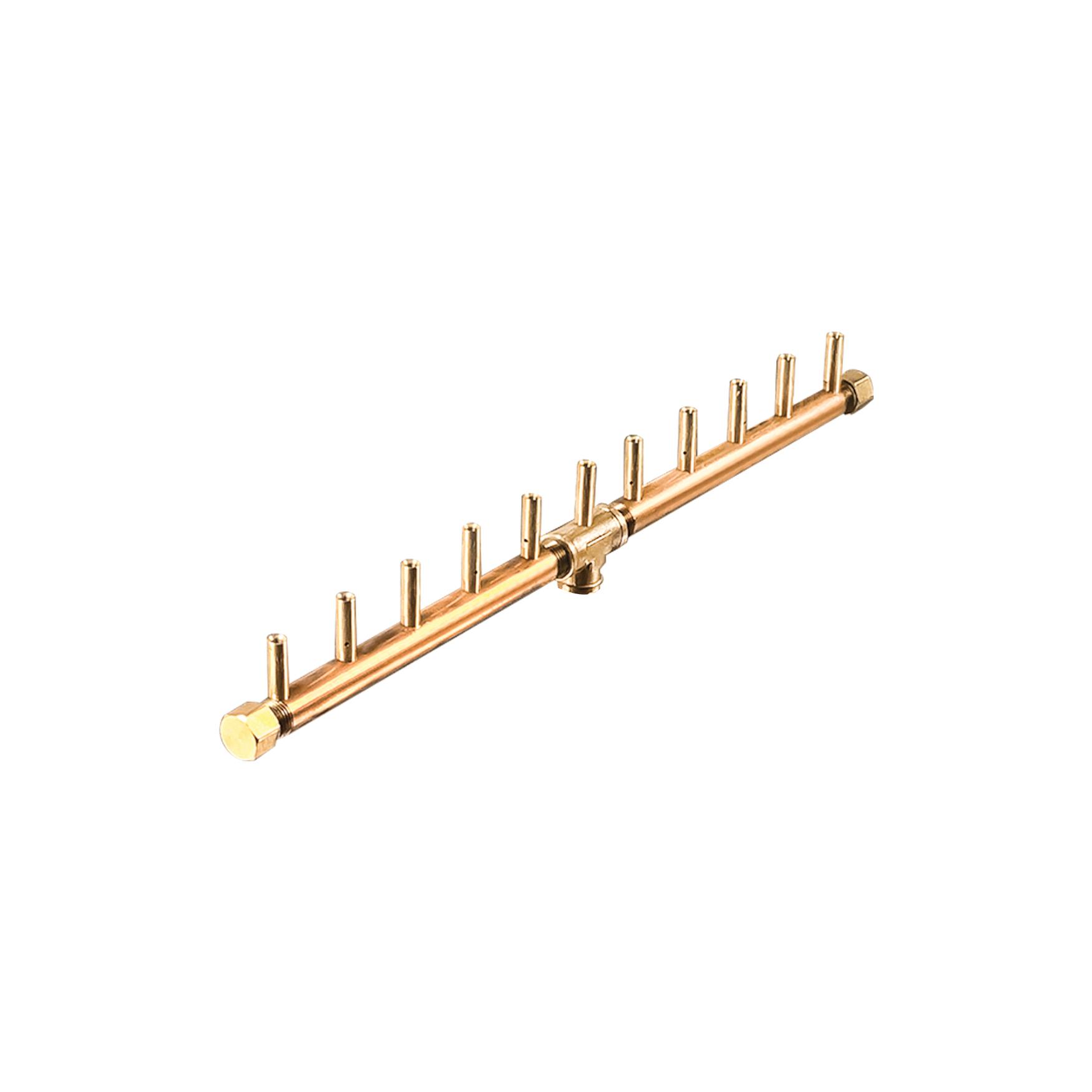 Warming Trends: 110k BTU 22" Linear CROSSFIRE™ Brass Burner (CFBL110)