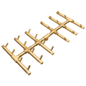 Warming Trends: 240k BTU Double Tree-Style CROSSFIRE™ Brass Burner (CFBDT240)