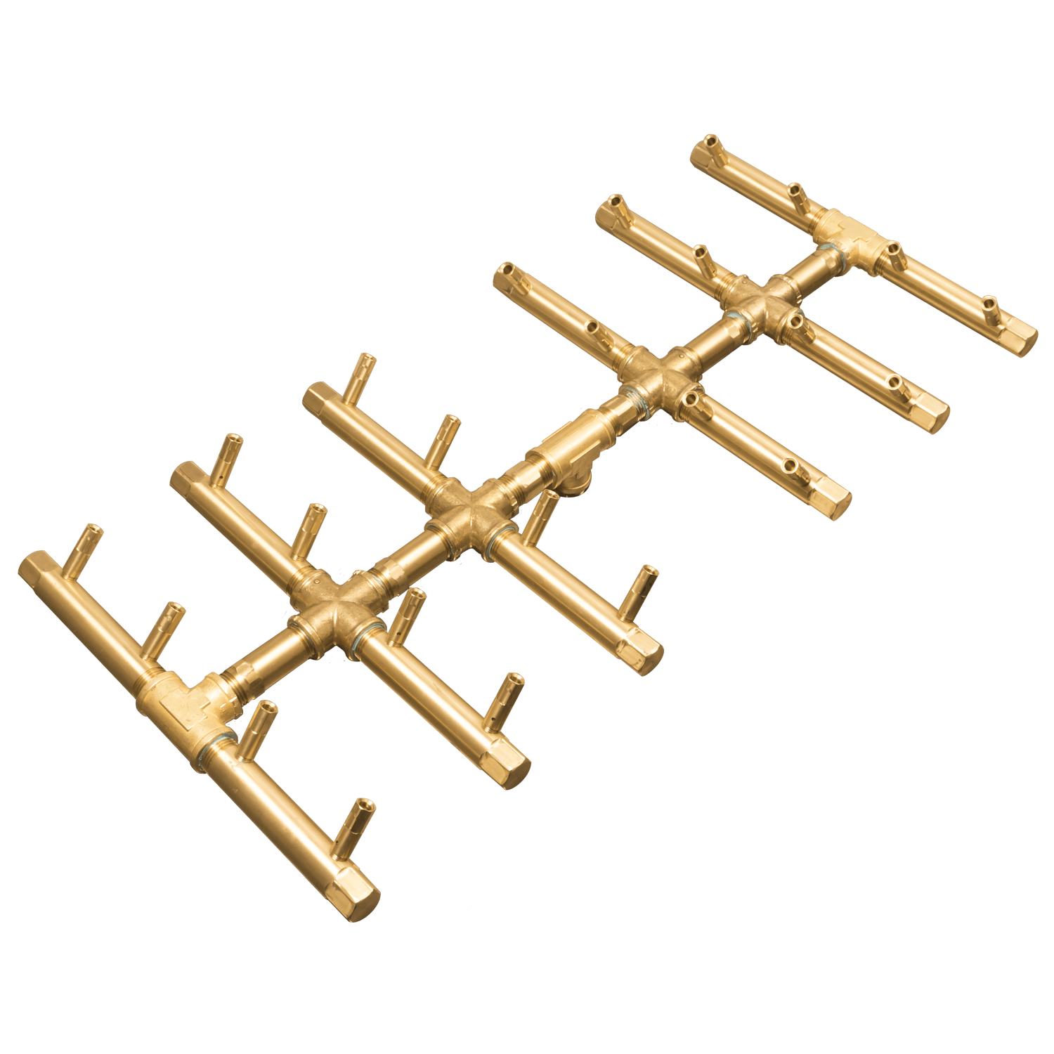 Warming Trends: 240k BTU Double Tree-Style CROSSFIRE™ Brass Burner (CFBDT240)