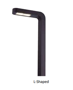 Lumien: Modern 6W L-Shaped Path Light (A3A3-6W Series)