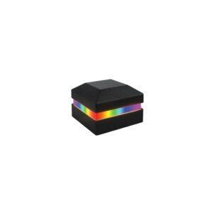 Tru-Scapes® 2.5” Aluminum Color Changing LED Deck & Fence Post Cap Light