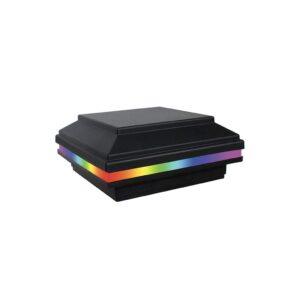 Tru-Scapes® 4.5” Composite Color Changing LED Deck Post Cap Light (Fits TREX Transcend Posts)
