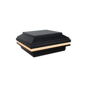 Tru-Scapes® 4.5” Composite LED Deck Post Cap Light (Fits TREX Transcend Posts)