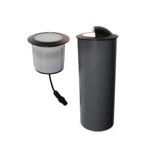 Tru-Scapes® Concrete 2.5” Dot Light—TSC-250c-BLK